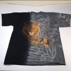 The Mountain Shirt big Male Lion Sz XL